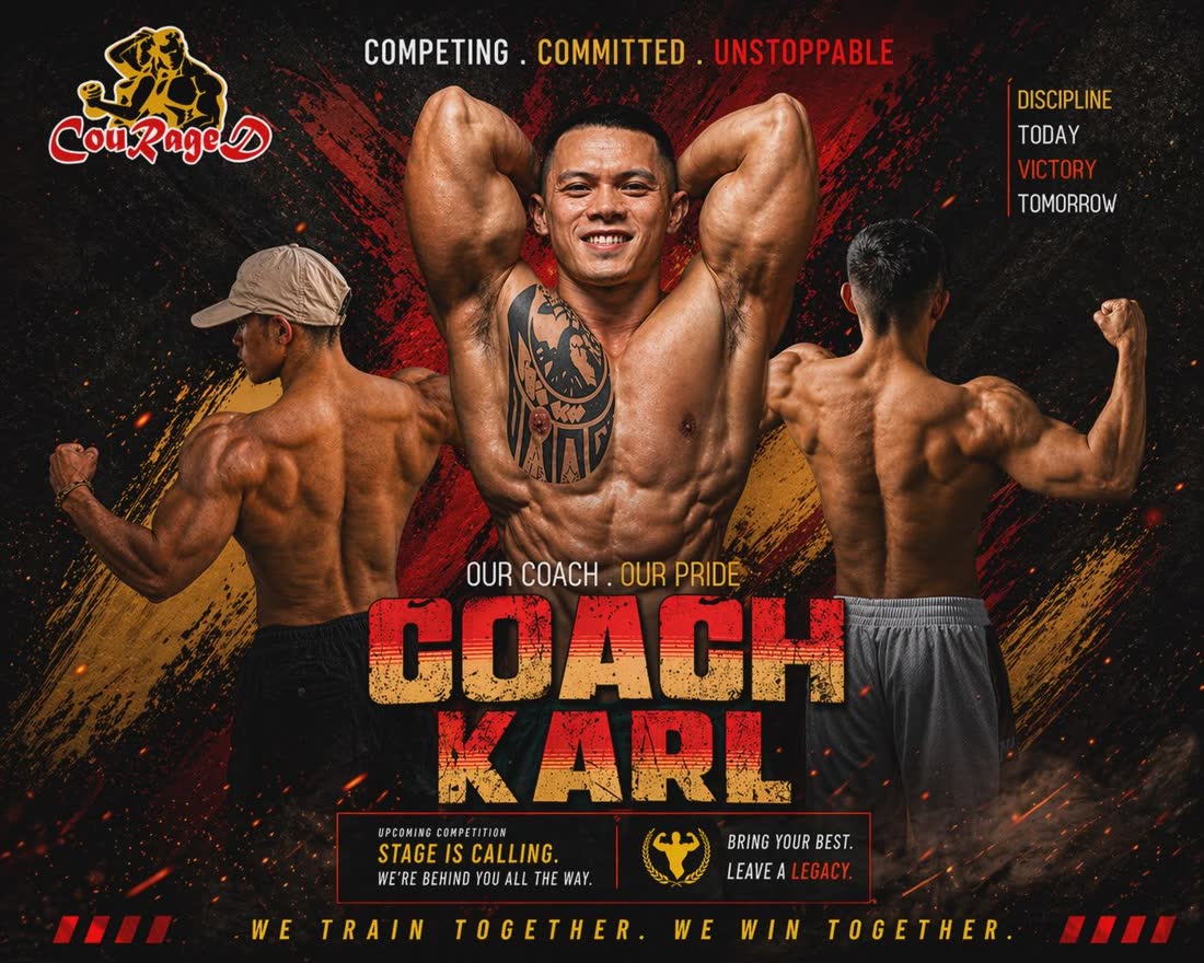 Coach Karl poster